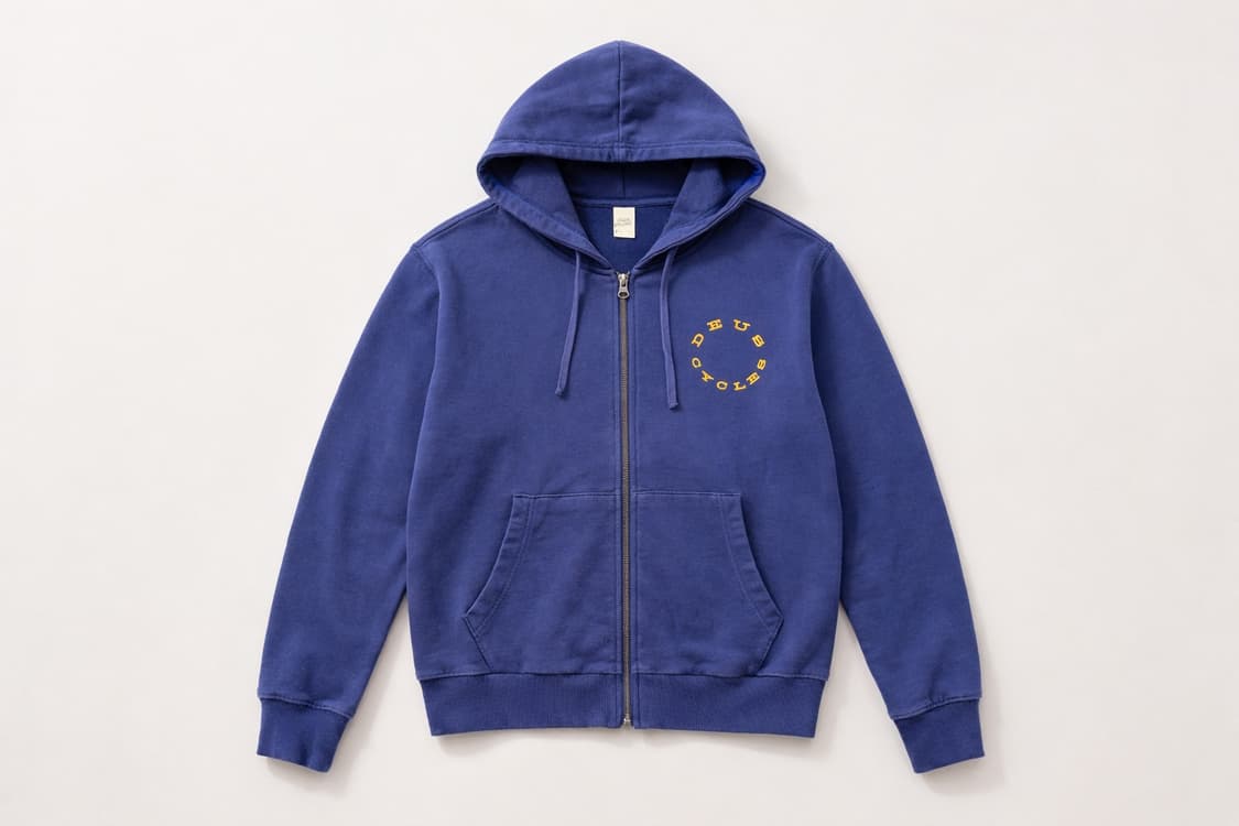 데우스 엑스 마키나 후드 집업 네이비 M 상품이미지1