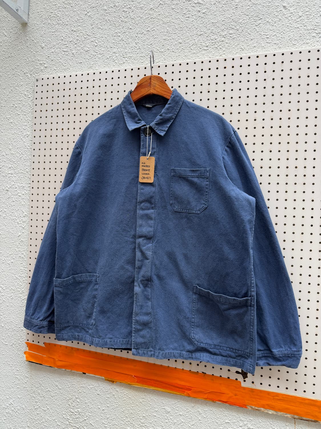 OLD VINTAGE HAIRY WASHED 빈티지 프렌치워크자켓 상품이미지4