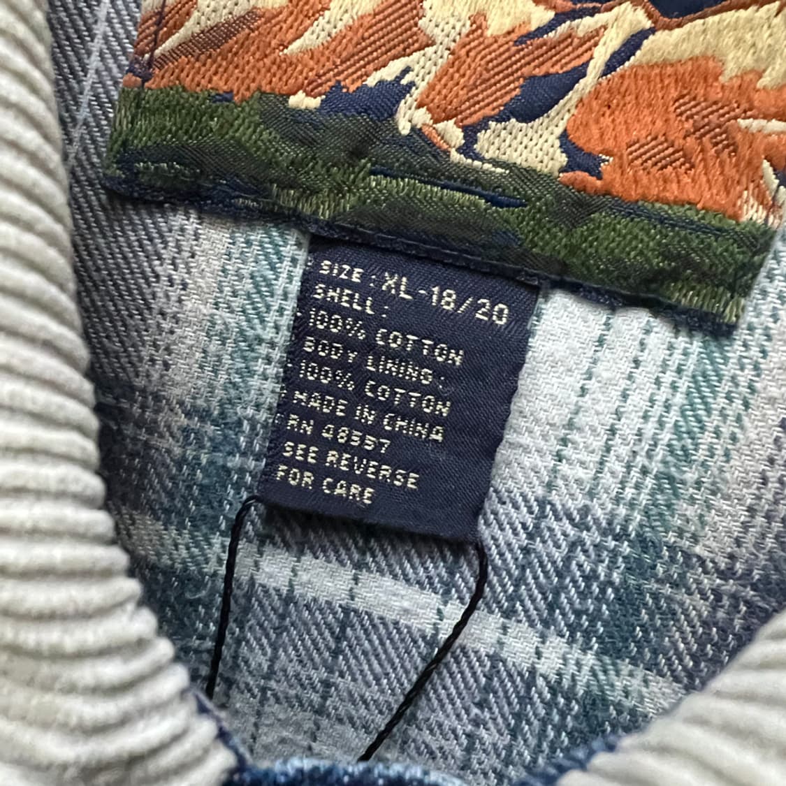 90s HIGH SIERRA 하이시에라 데님 트러커 워크 청자켓 XL 상품이미지4