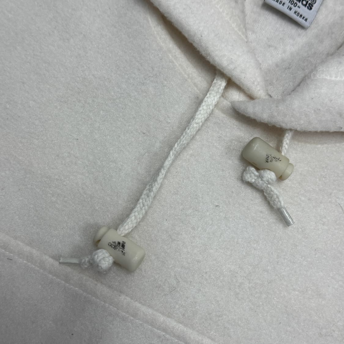 아디다스 90s 올드스쿨 플리스 브라운 빅로고 후드 XL 상품이미지5