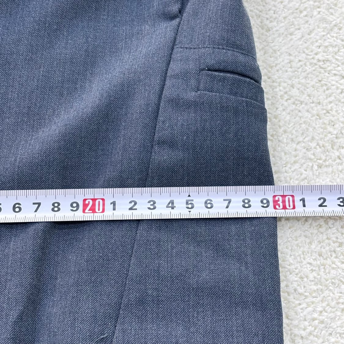 실측확인 시스템 한섬 조거 팬츠 0309E 상품이미지6