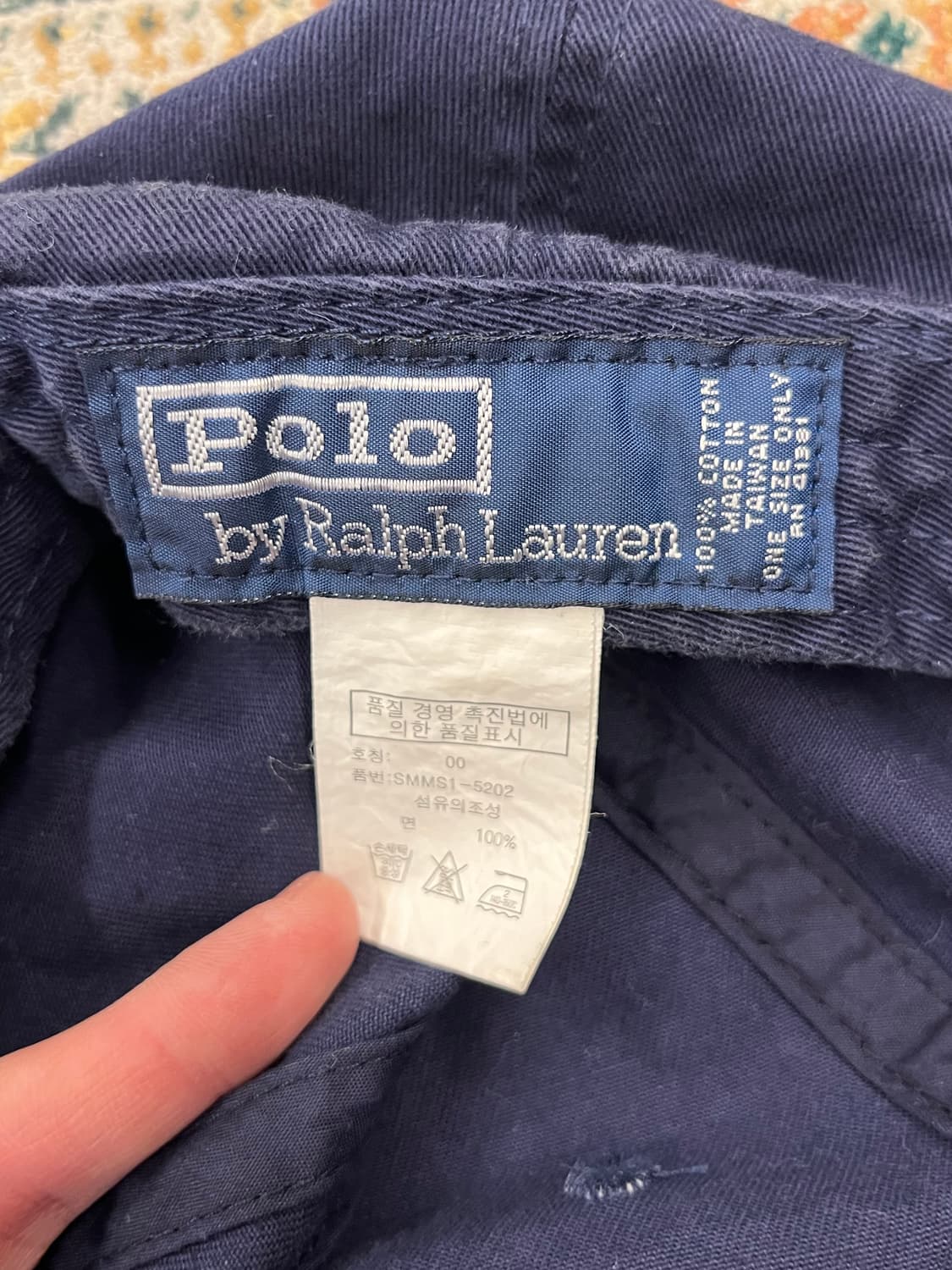 폴로 랄프로렌 볼캡 모자 네이비 #csz2868 상품이미지3