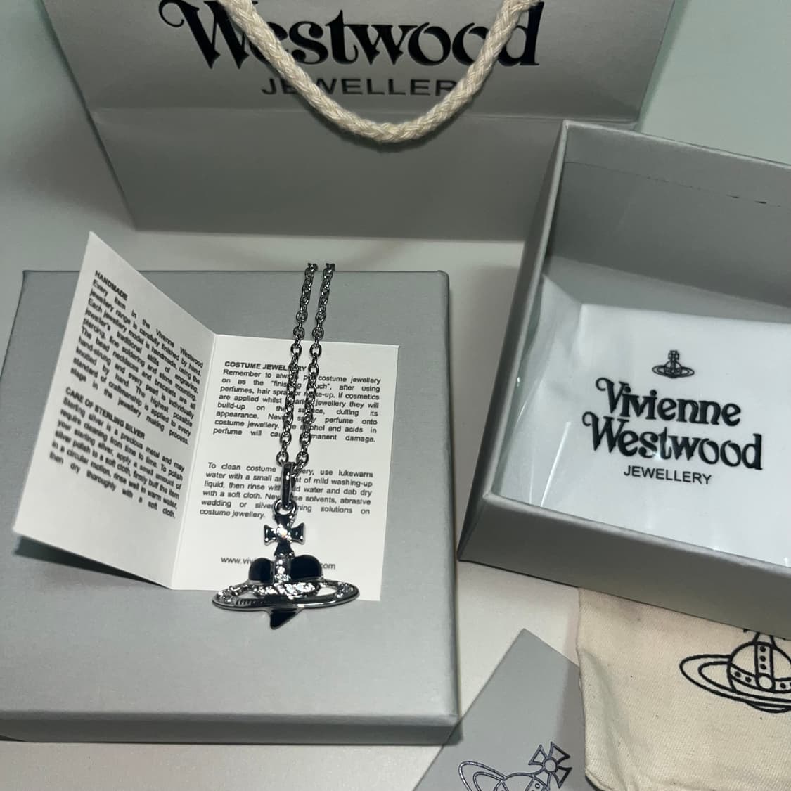 비비안웨스트우드 디아망떼 블랙 풀박스 상품이미지2