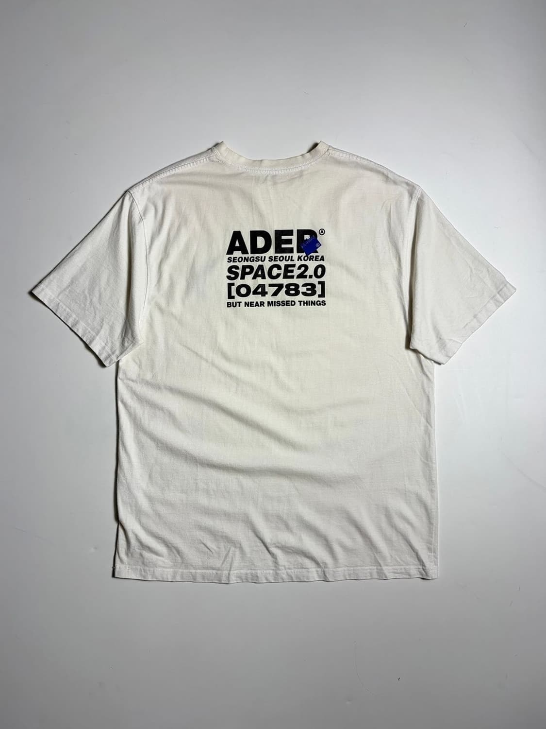 아더에러 19FW 시그니처 블루 테트리스 로고 반팔 티셔츠 R2335 상품이미지4
