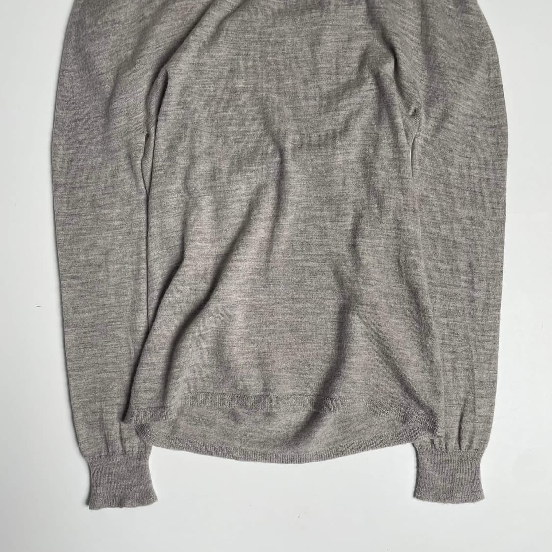 Y's 서클 패턴 울 100 니트 상품이미지4