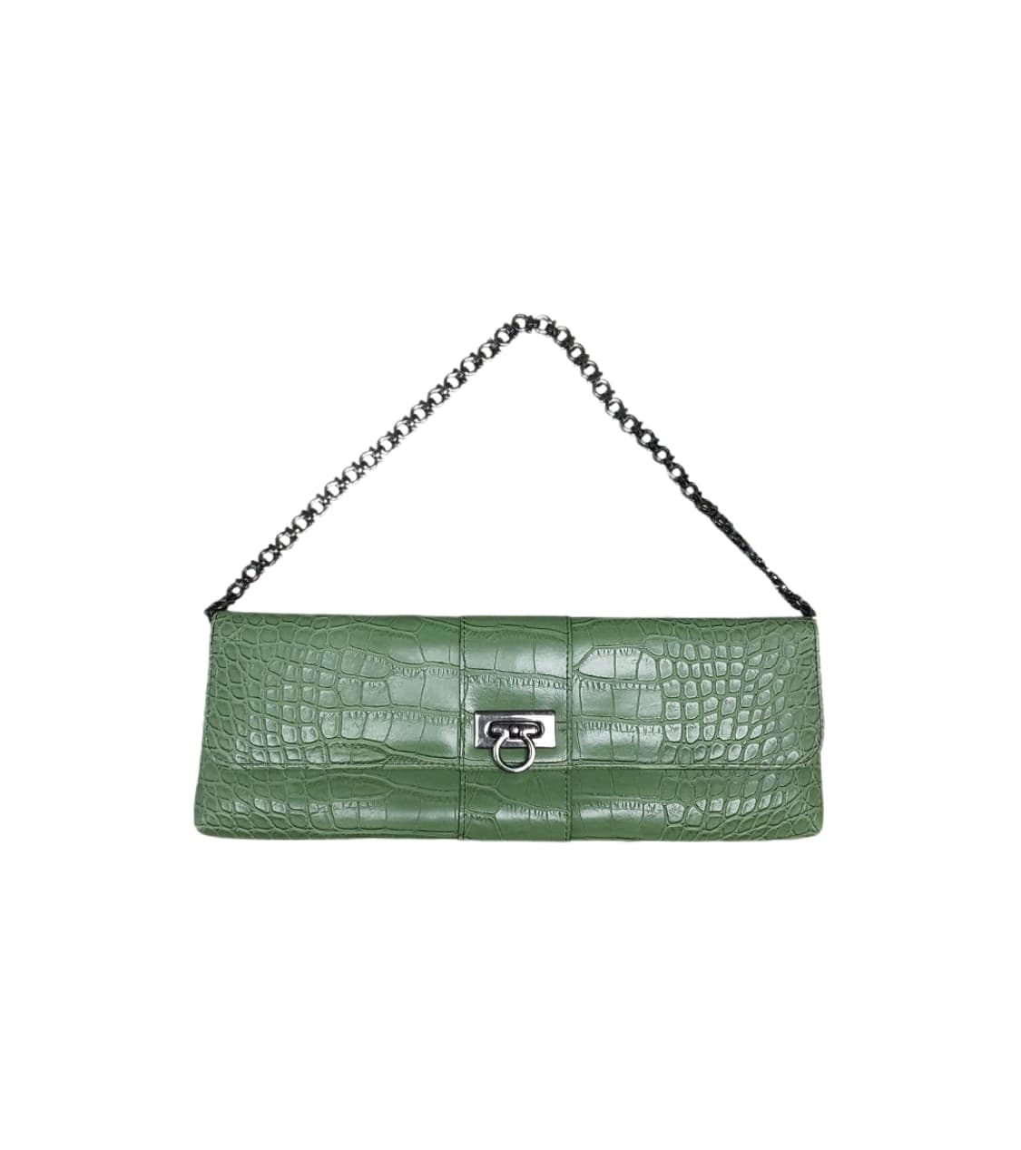 빈티지 파이톤 레더 체인백 (클러치O) 상품이미지1