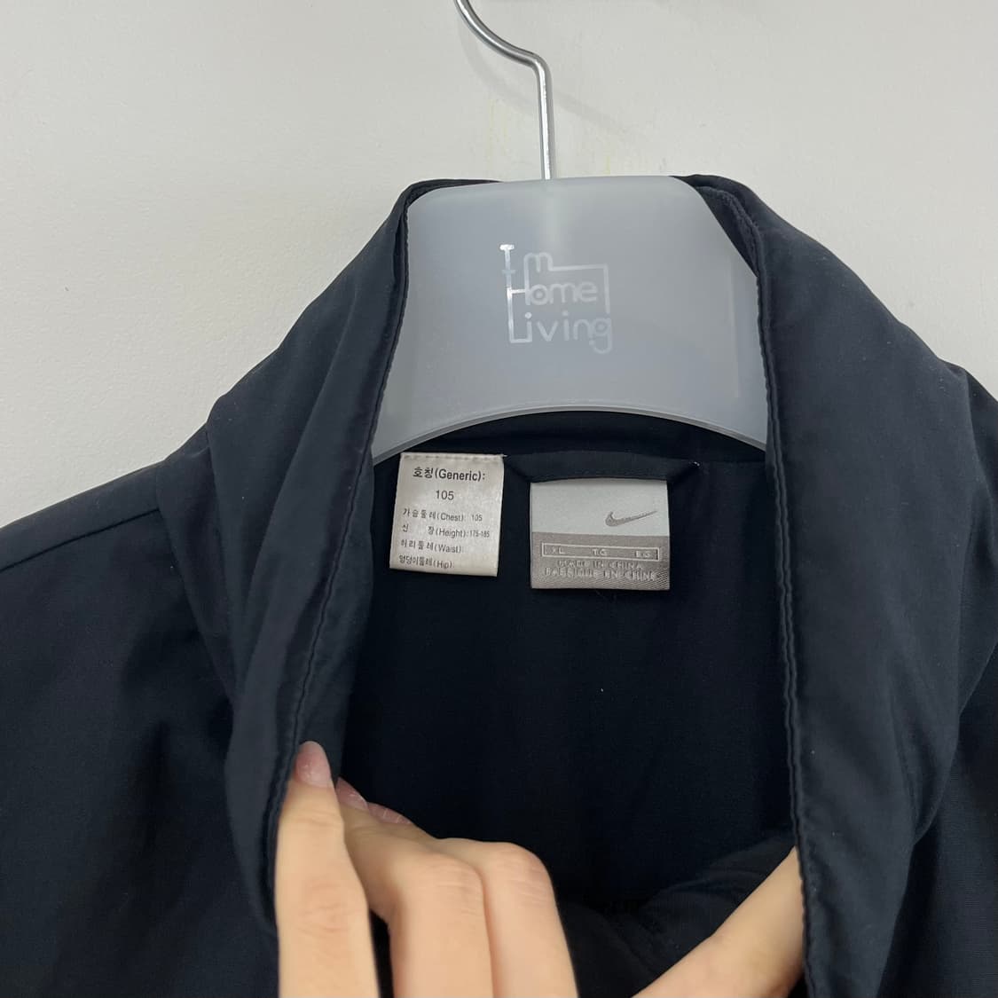 나이키 00s 스우시 블랙 바람막이 자켓 상품이미지6