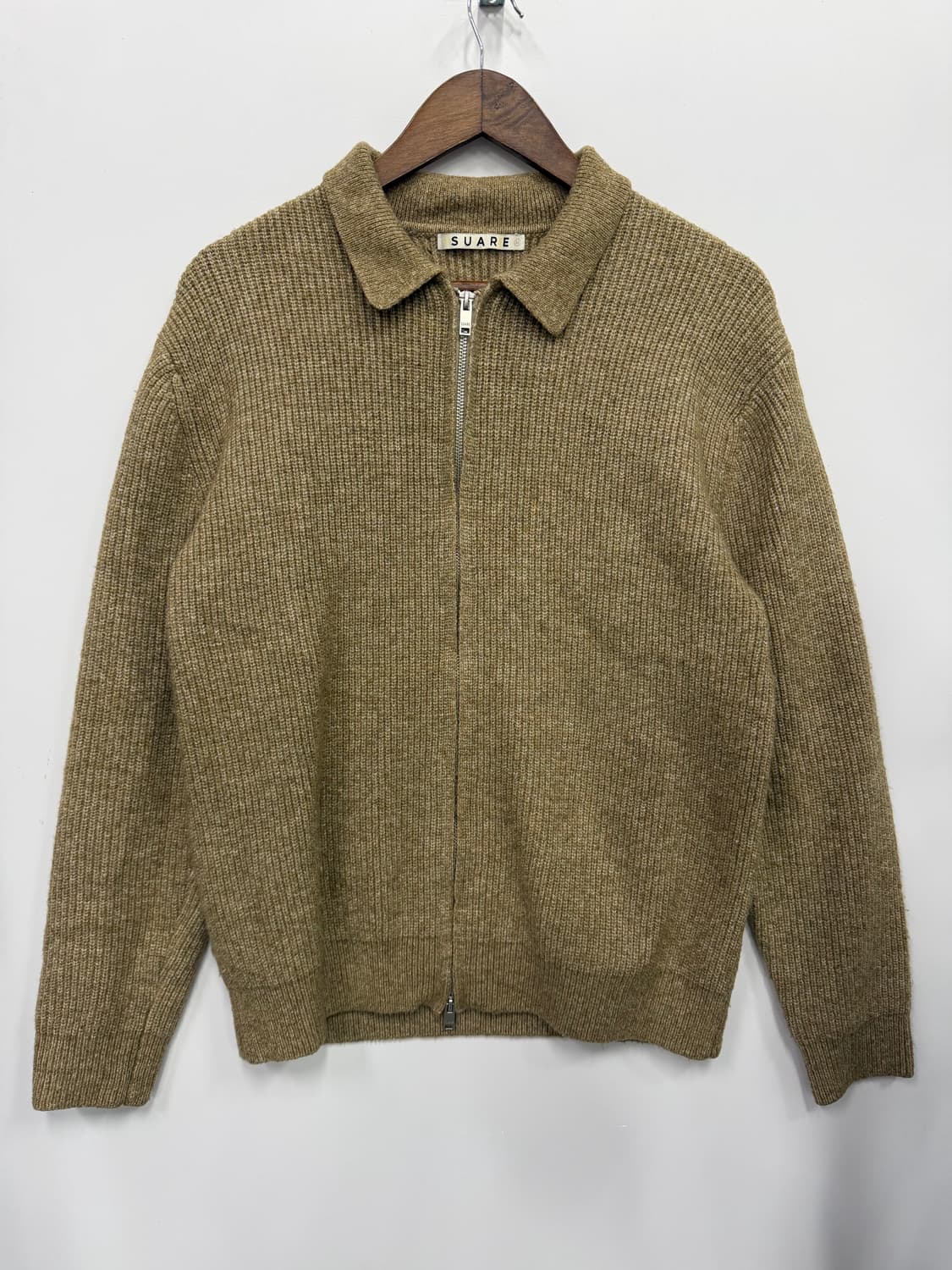 수아레 니트집업 상품이미지1