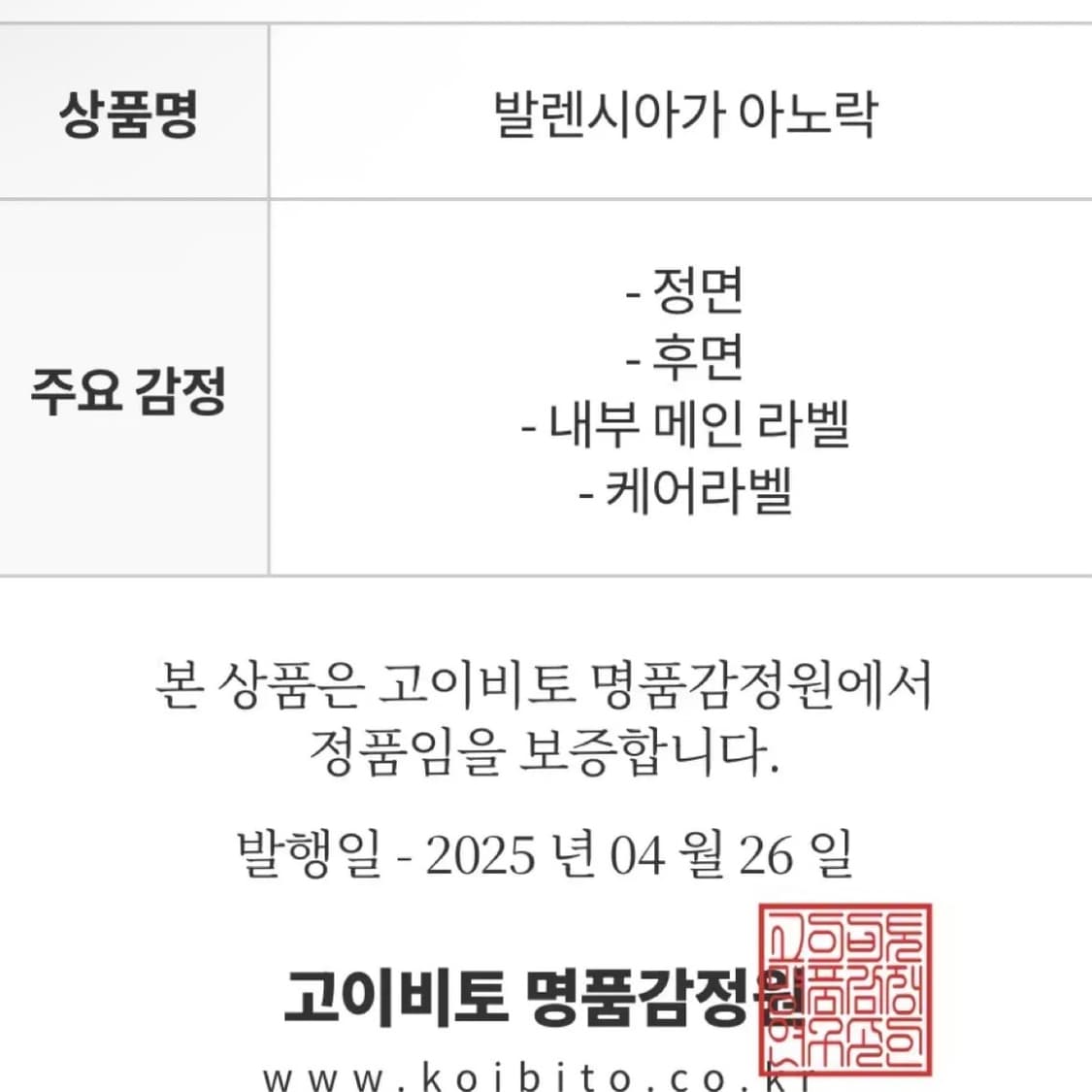발렌시아가 리플렉티브 네이비 아노락 바람막이(44) 상품이미지10