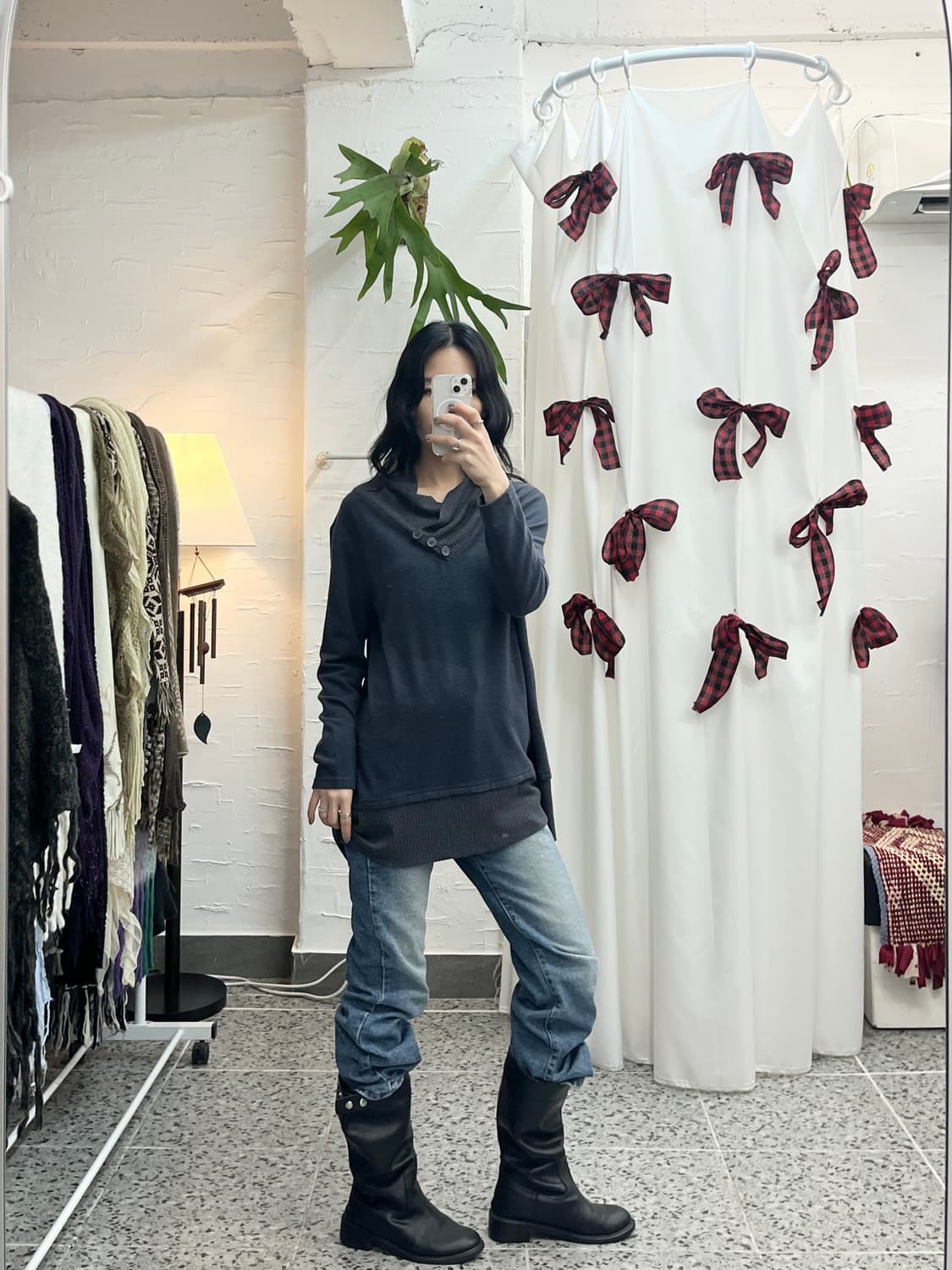 Buttons point knit 상품이미지4