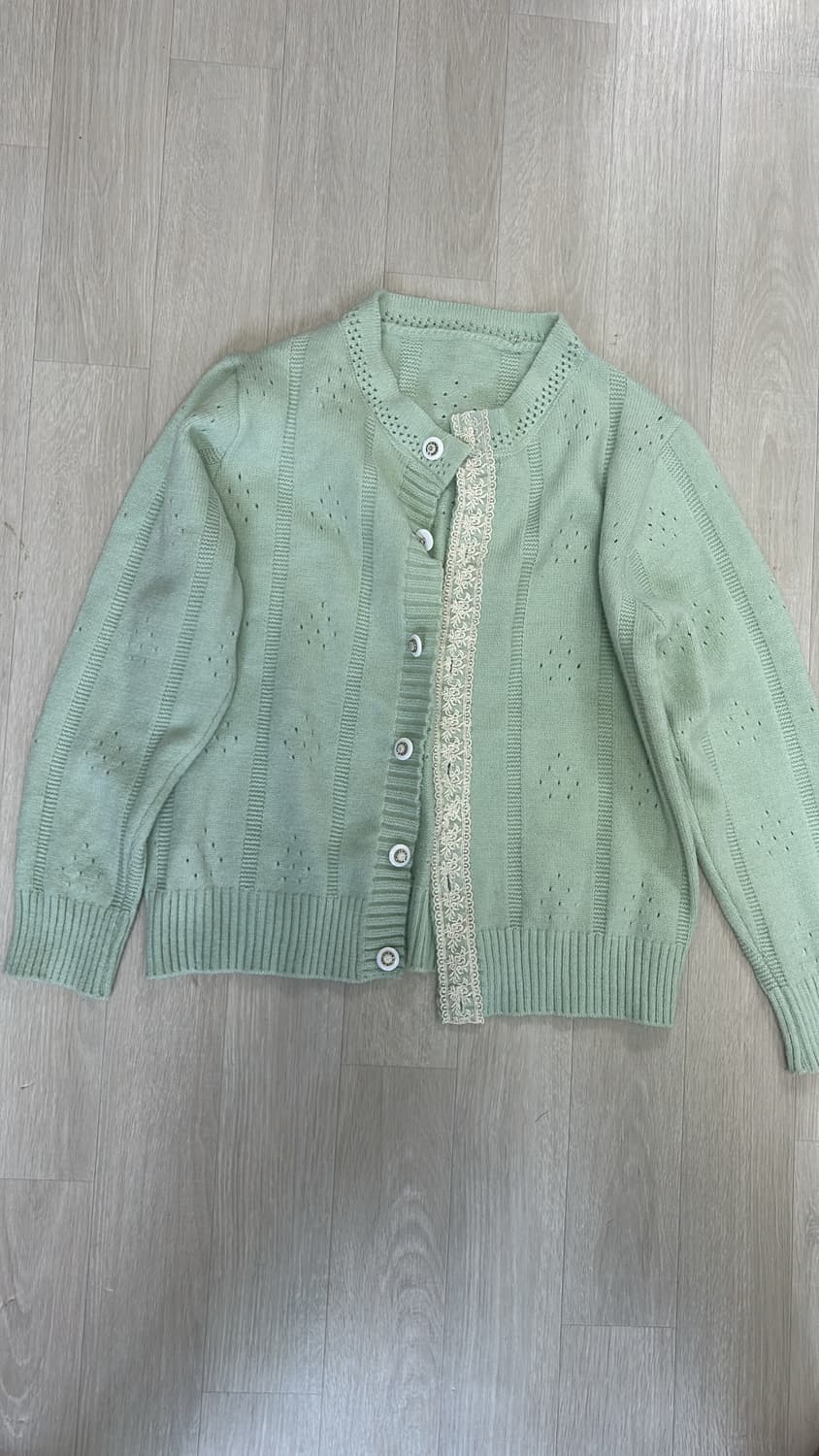 민트 가디건 상품이미지1