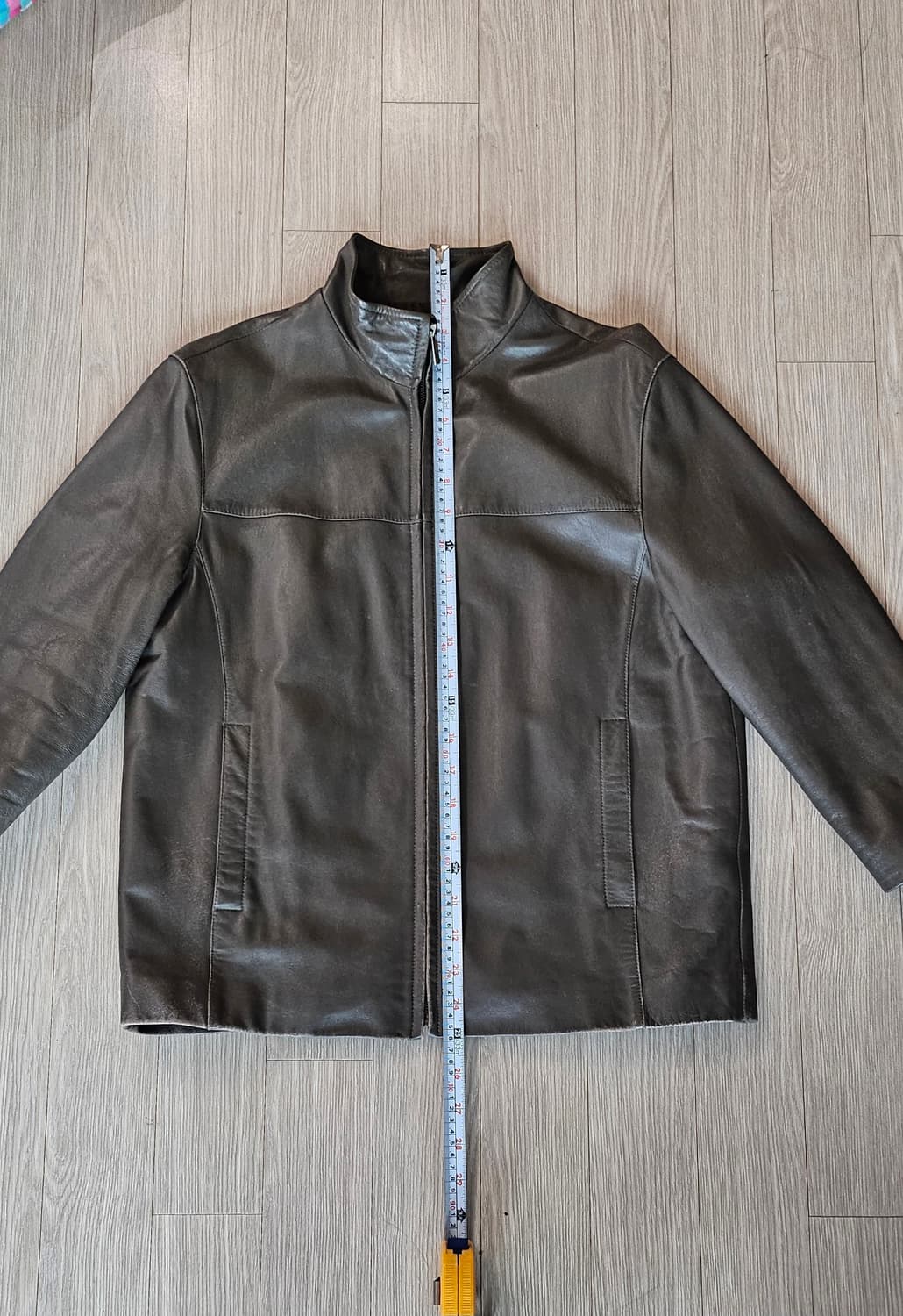 스킨팩토리 나파 양가죽 레더 자켓 95~100 키 160대중반 남성추천 상품이미지5