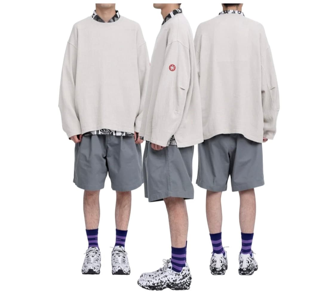 C.E CAV EMPT 카브엠트 26SS TWO TUCK SHORTS 상품이미지4