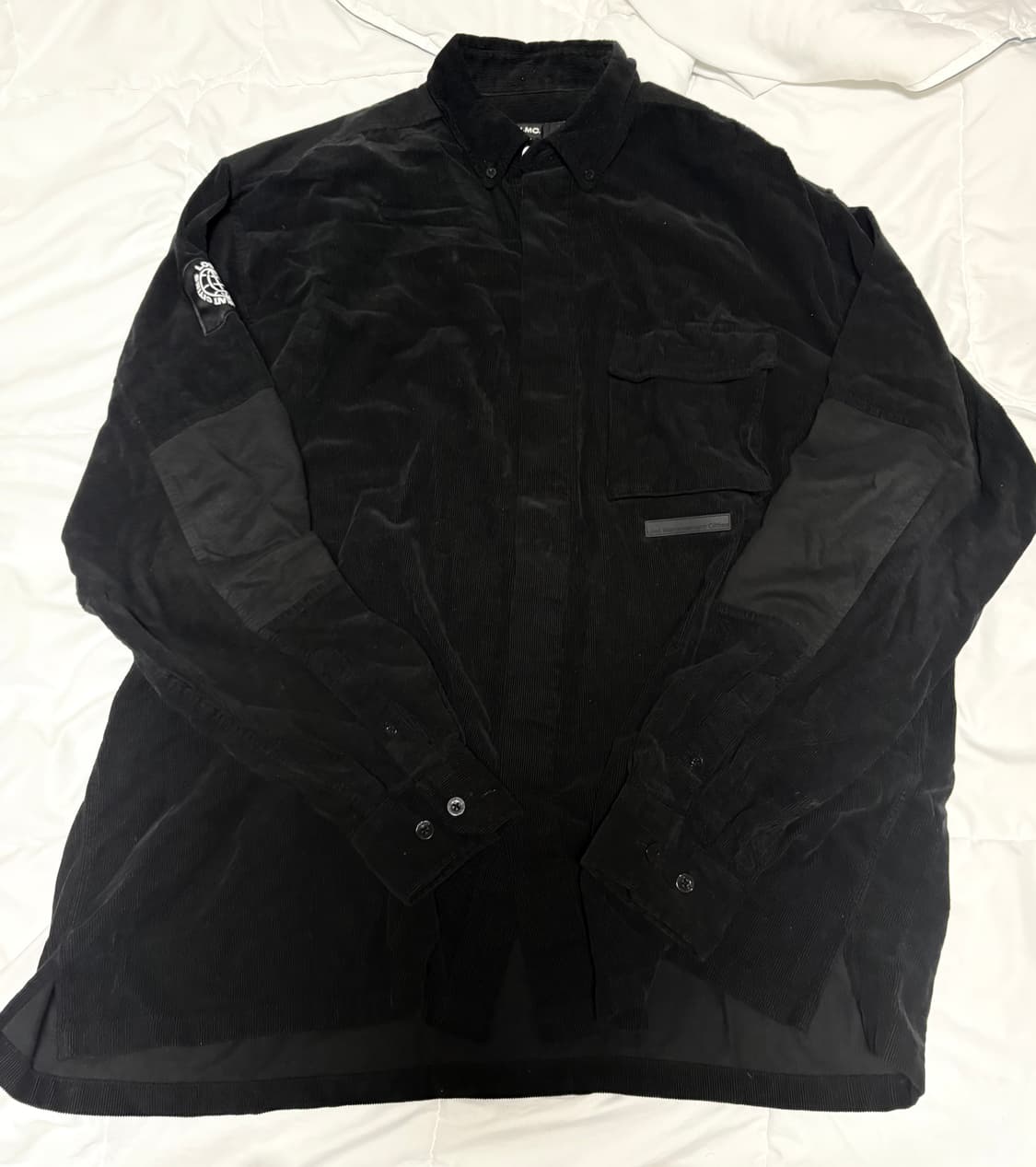 LMC 벨벳 오버핏 셔츠 상품이미지1