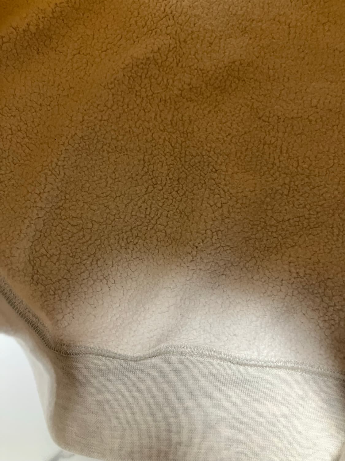 매드해피 클래식 후디 크롭 오트밀 후드티 맨투맨 상품이미지5