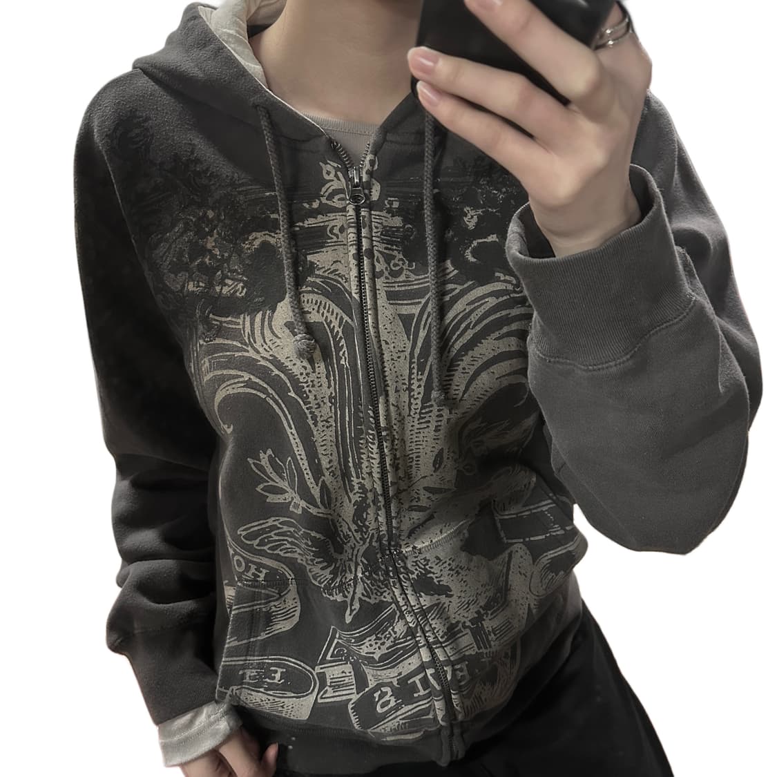 리바이스 y2k 펑크 후드집업 (L) 상품이미지1