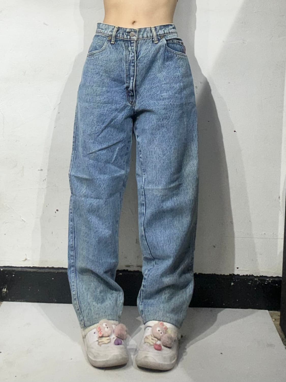 빅 존 연청 와이드 데님 팬츠  상품이미지2