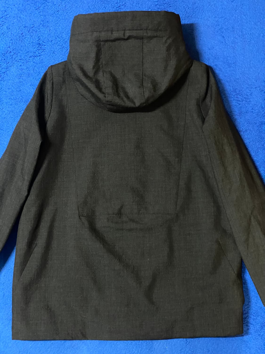 KUHO 구호 블랙 후드 바람막이 집업 점퍼 상품이미지4