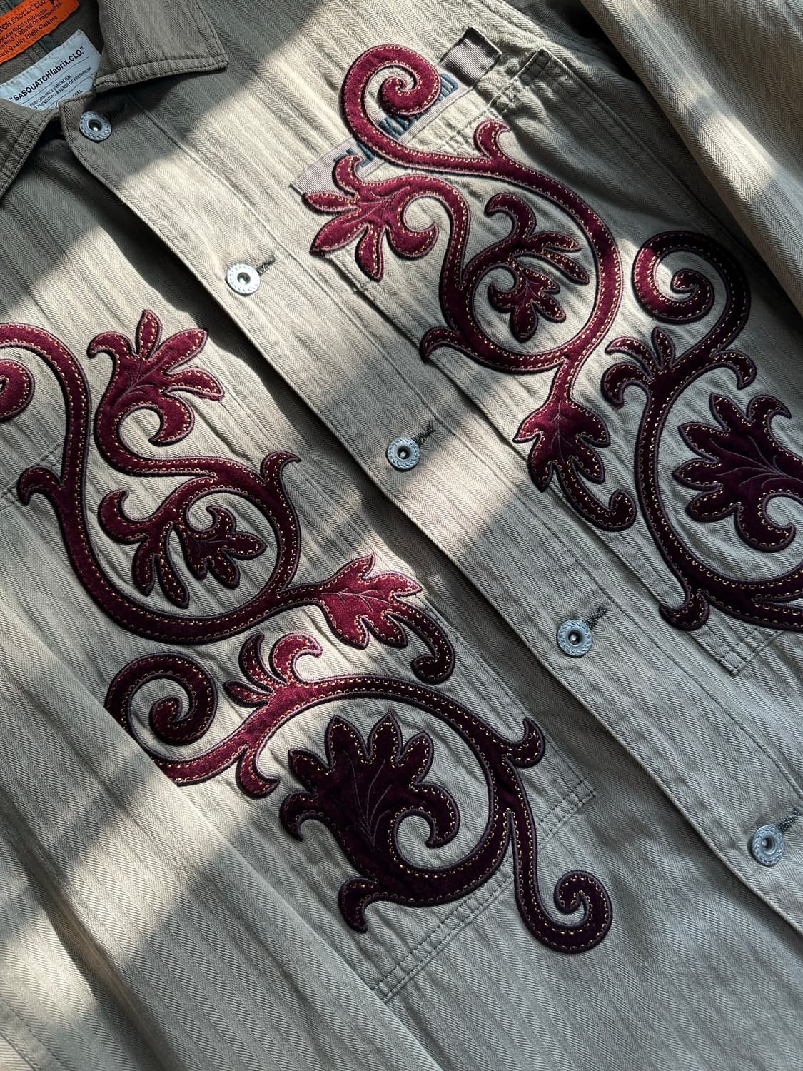 사스콰치패브릭스 아라베스크 자켓 상품이미지3