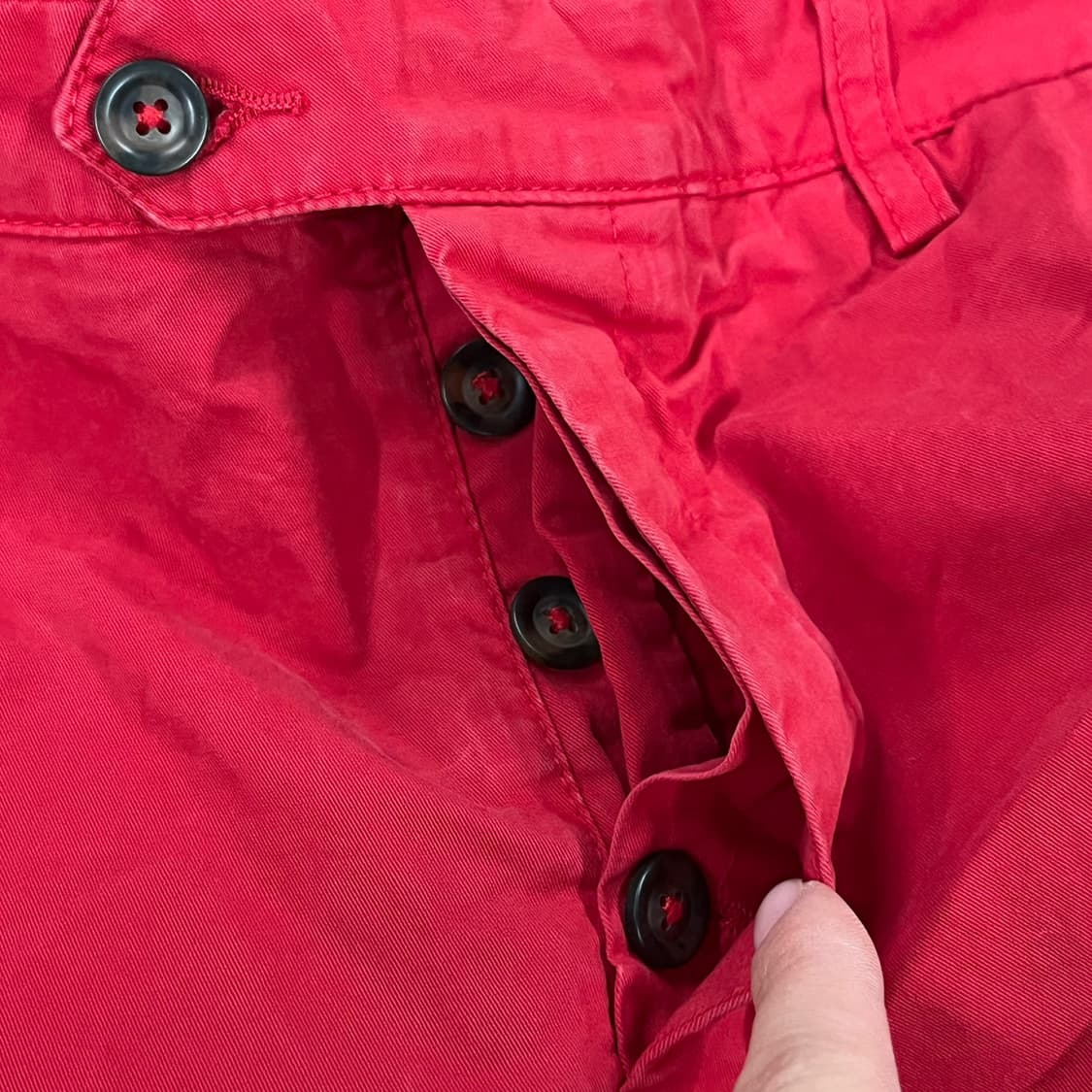 [정품/L] ami 아미 레드 치노 반바지 b13 상품이미지6