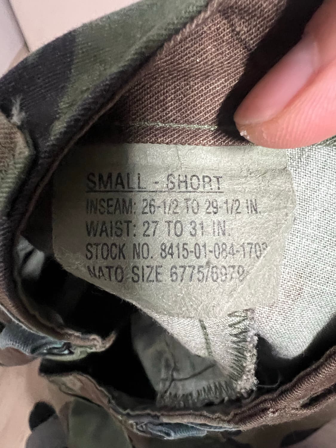 90‘오리지널 밀리터리 카고팬츠 상품이미지6