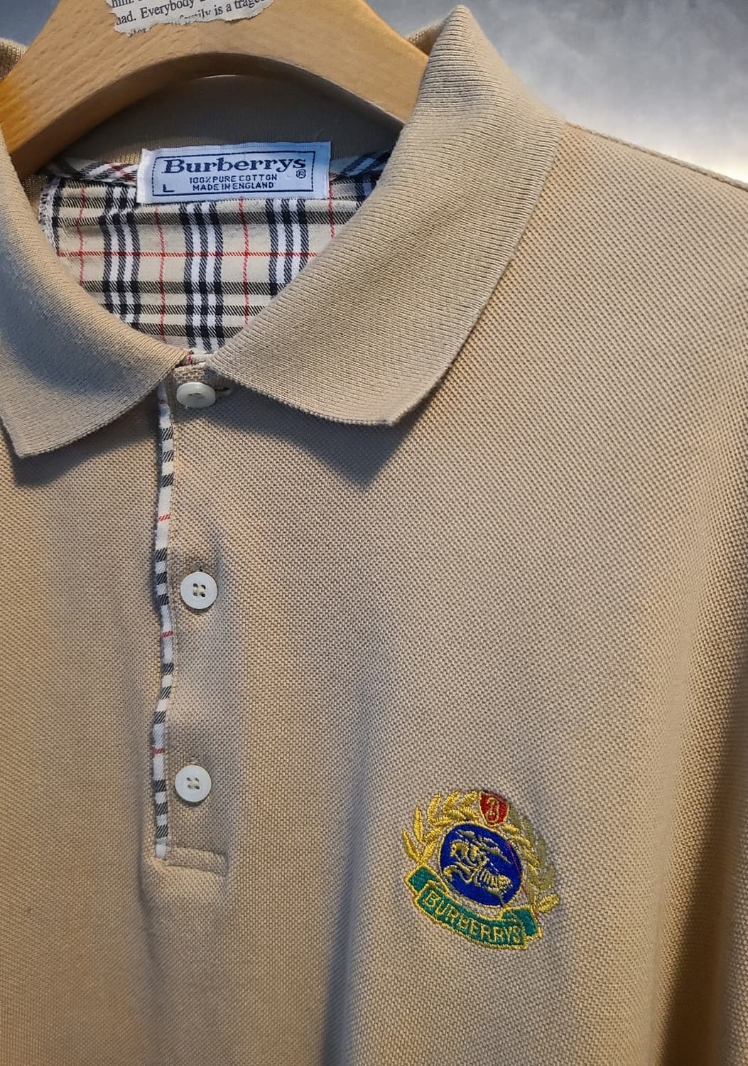 버버리 피퀘 티셔츠 상품이미지2