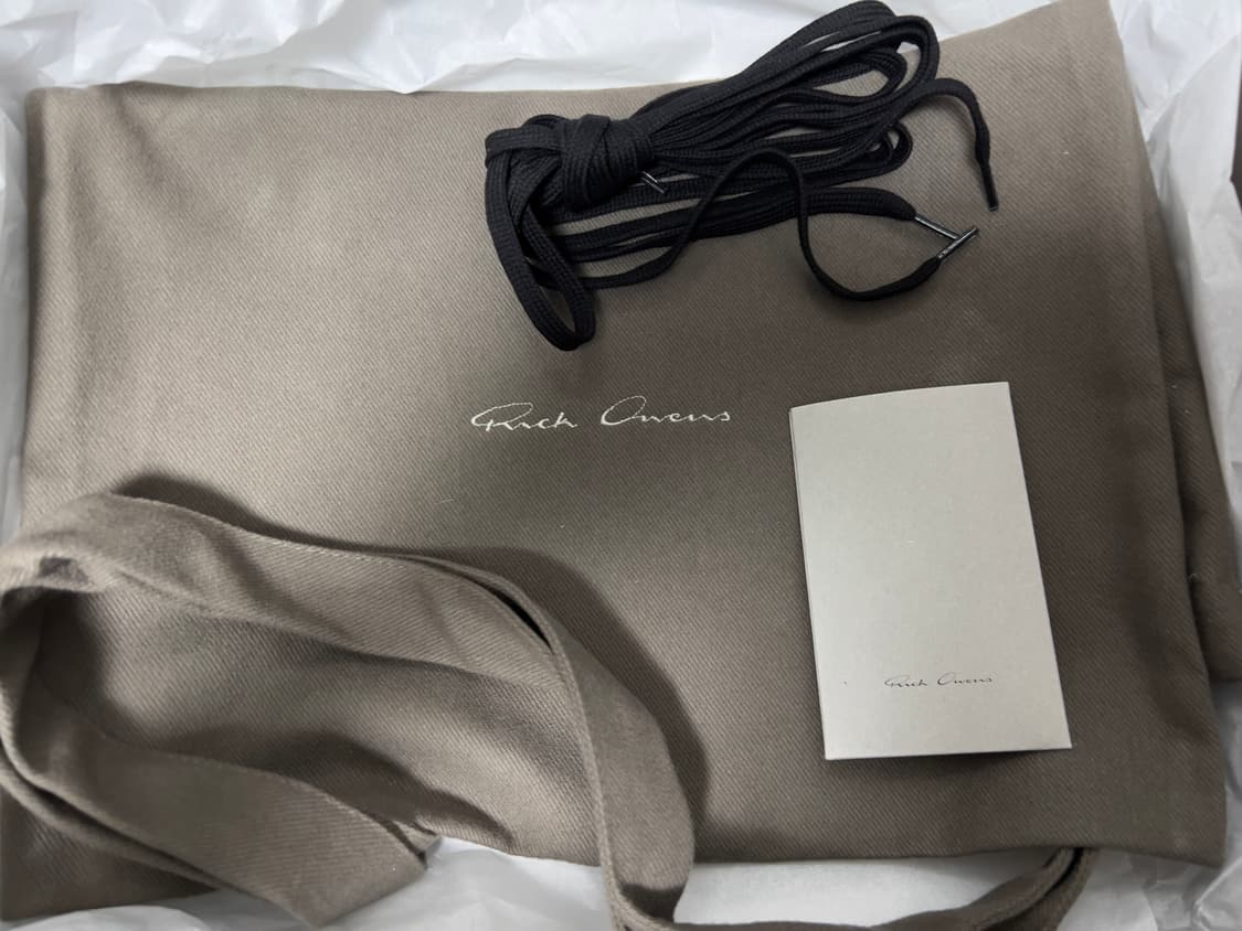 릭오웬스 메가 범퍼 지오바스켓 새상품(45) 상품이미지8