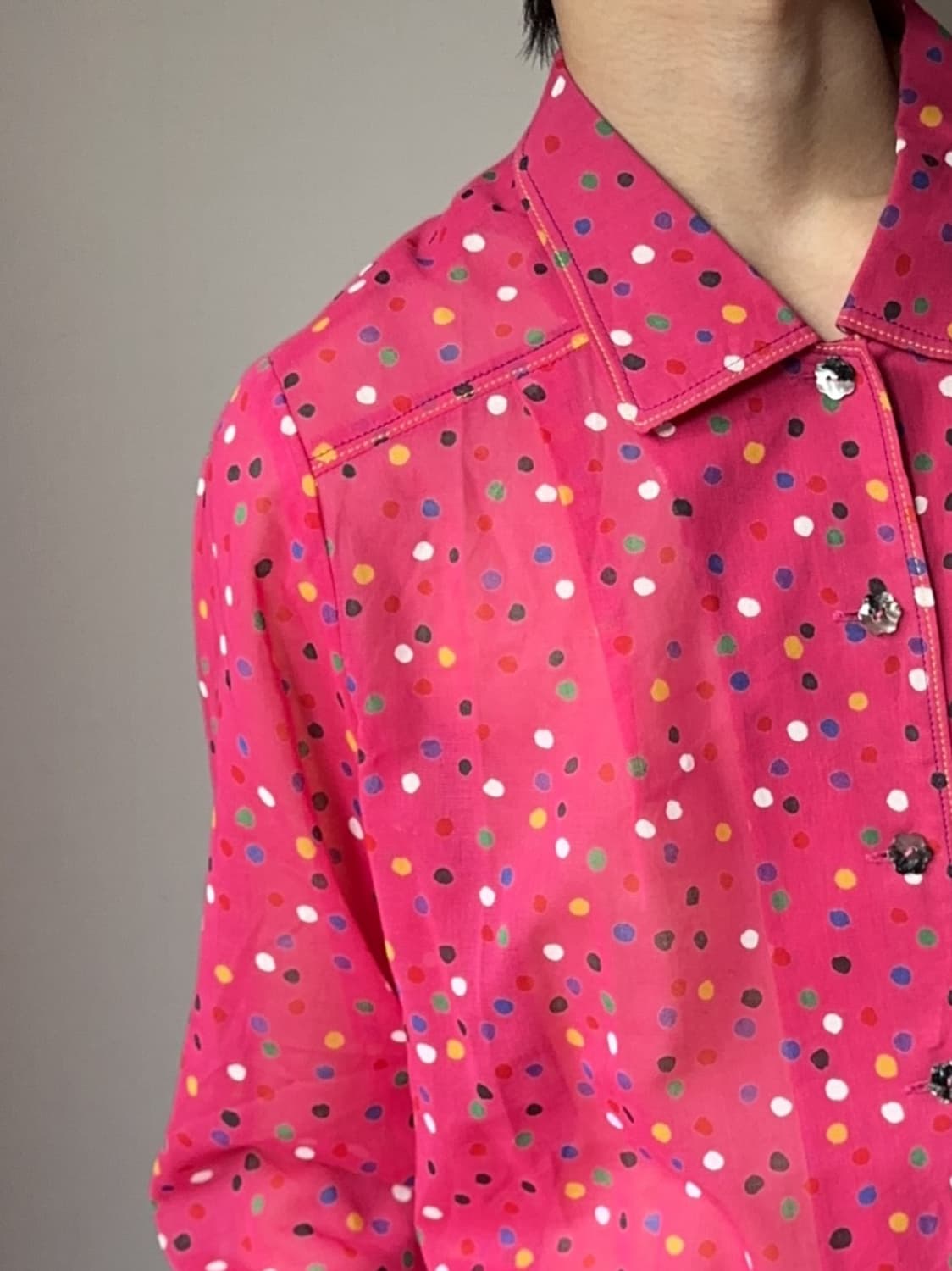 Sepène 폴카 도트 드레스 셔츠 상품이미지1