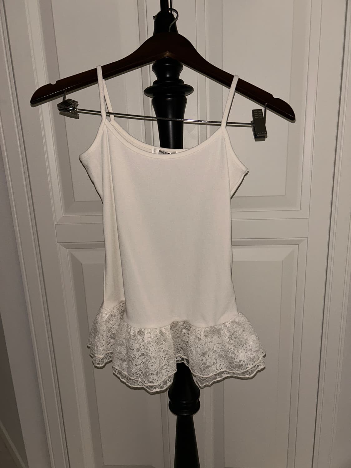 Ivory Lace  Detail Sleeveless / 빈티지 나시 상품이미지1