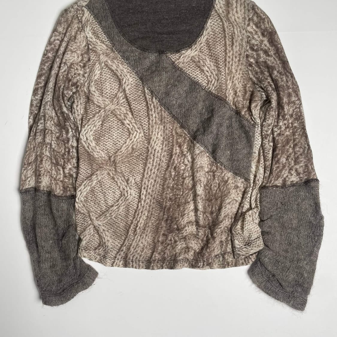 Elenad 모달 울 블렌드 터틀넥 니트 (italy) 상품이미지3