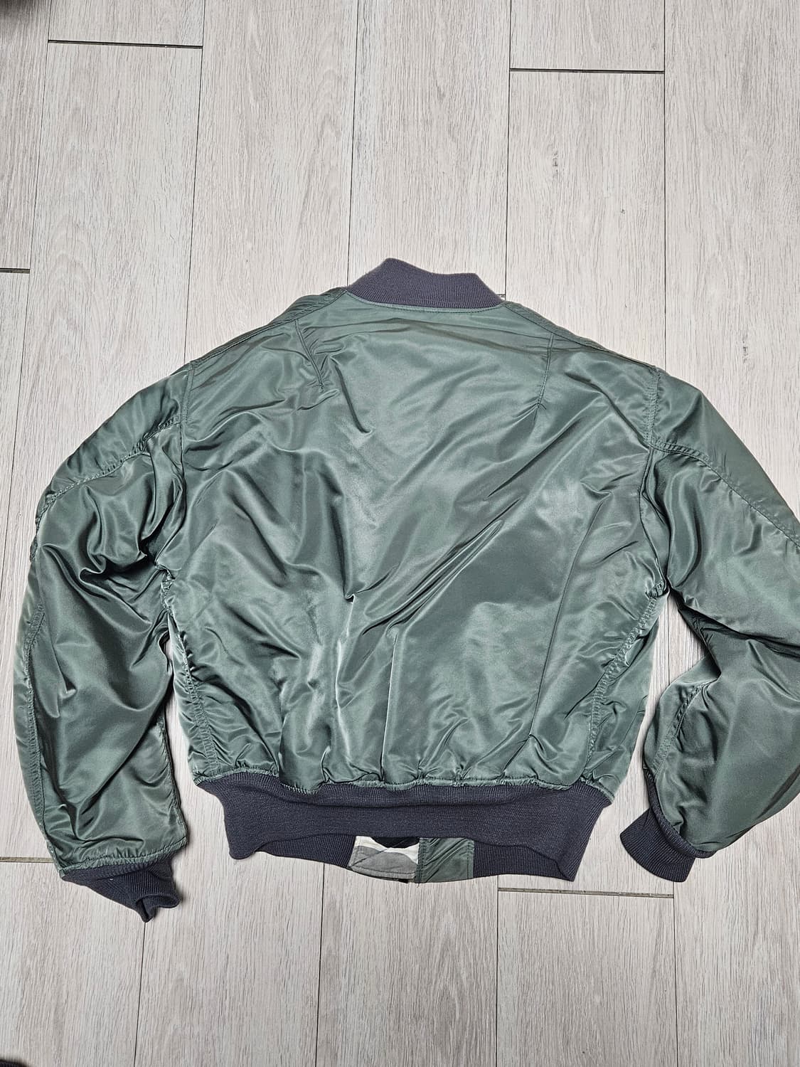 90s hope mfg 리버시블 카모 ma-1 상품이미지5