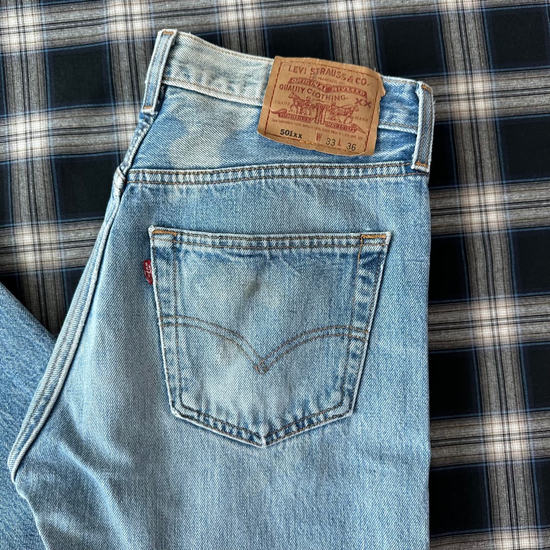 90s 501xx levis 리바이스 페이딩 정크  상품이미지2