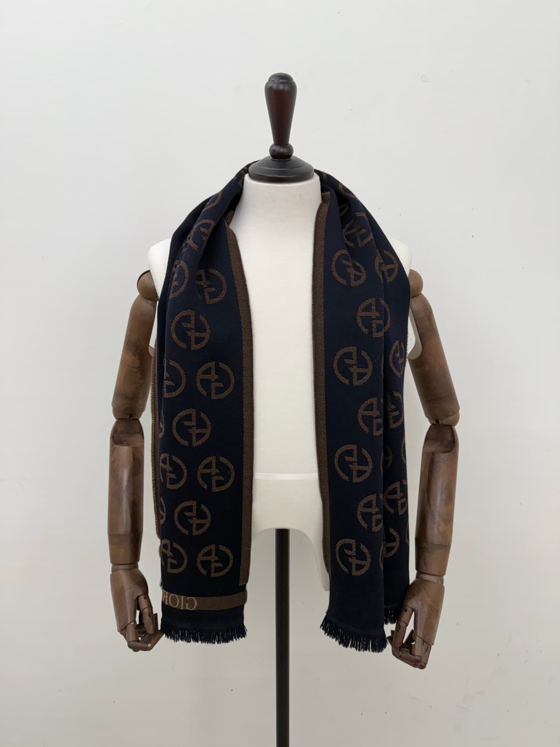 Giorgio Armani 100% Lana Wool muffler 상품이미지4