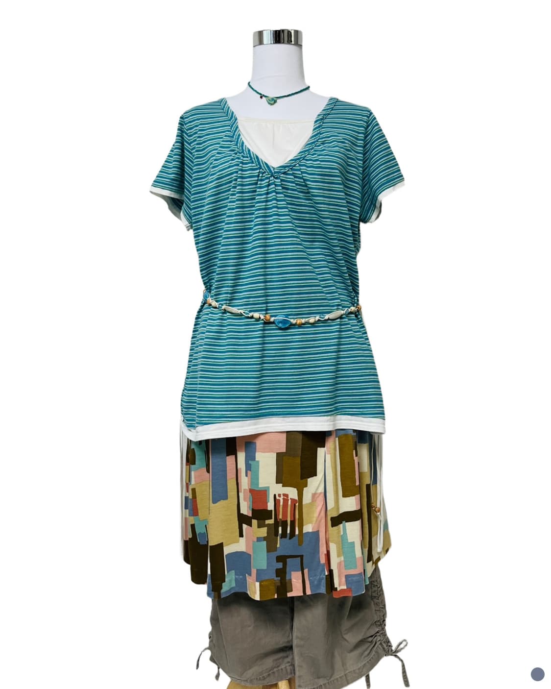 Blue layered t shirt 상품이미지6