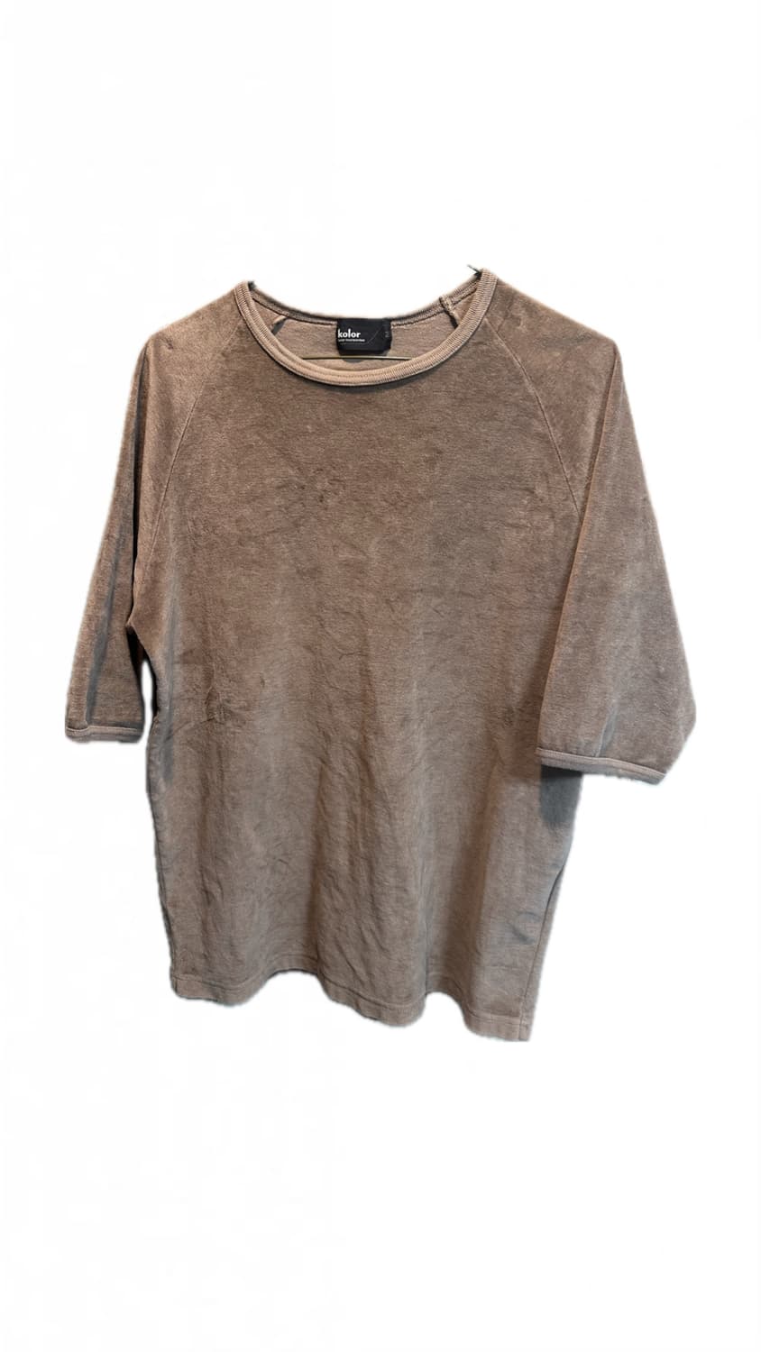 Kolor velvet t-shirt 상품이미지1