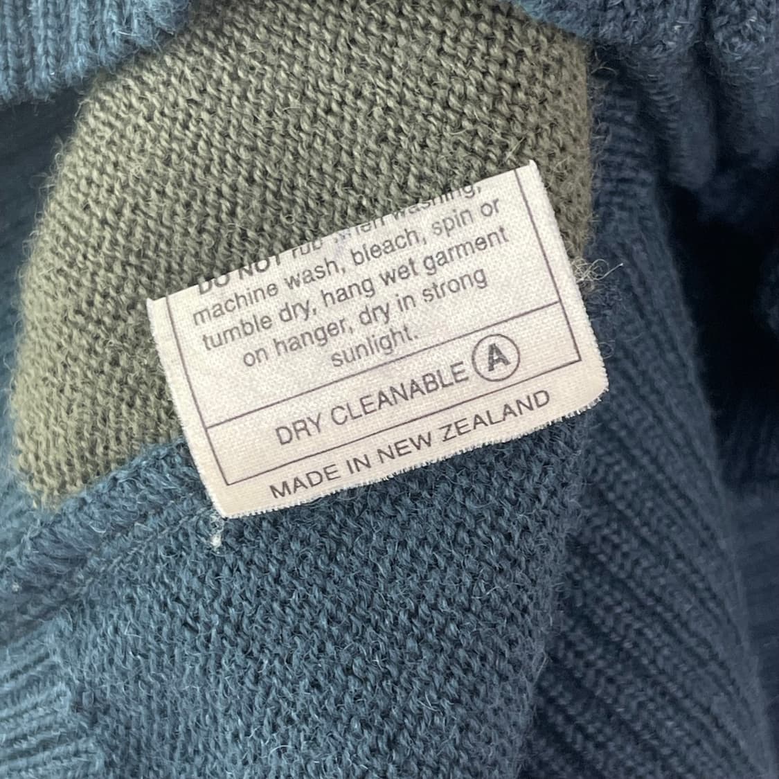 피에르가르댕 퓨어울 골프 니트 조끼 110 (Made in NewZeal 상품이미지7