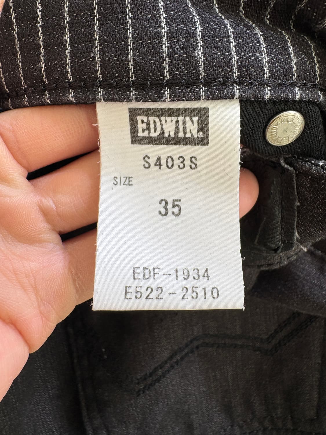 EDWIN (Made in Japan) 데님팬츠 상품이미지6