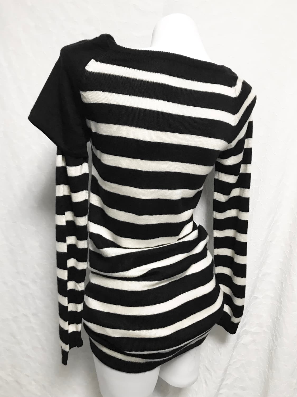 빈티지 lanvin 아카이브 리본 스트라이프 니트 원피스 탑 상품이미지4