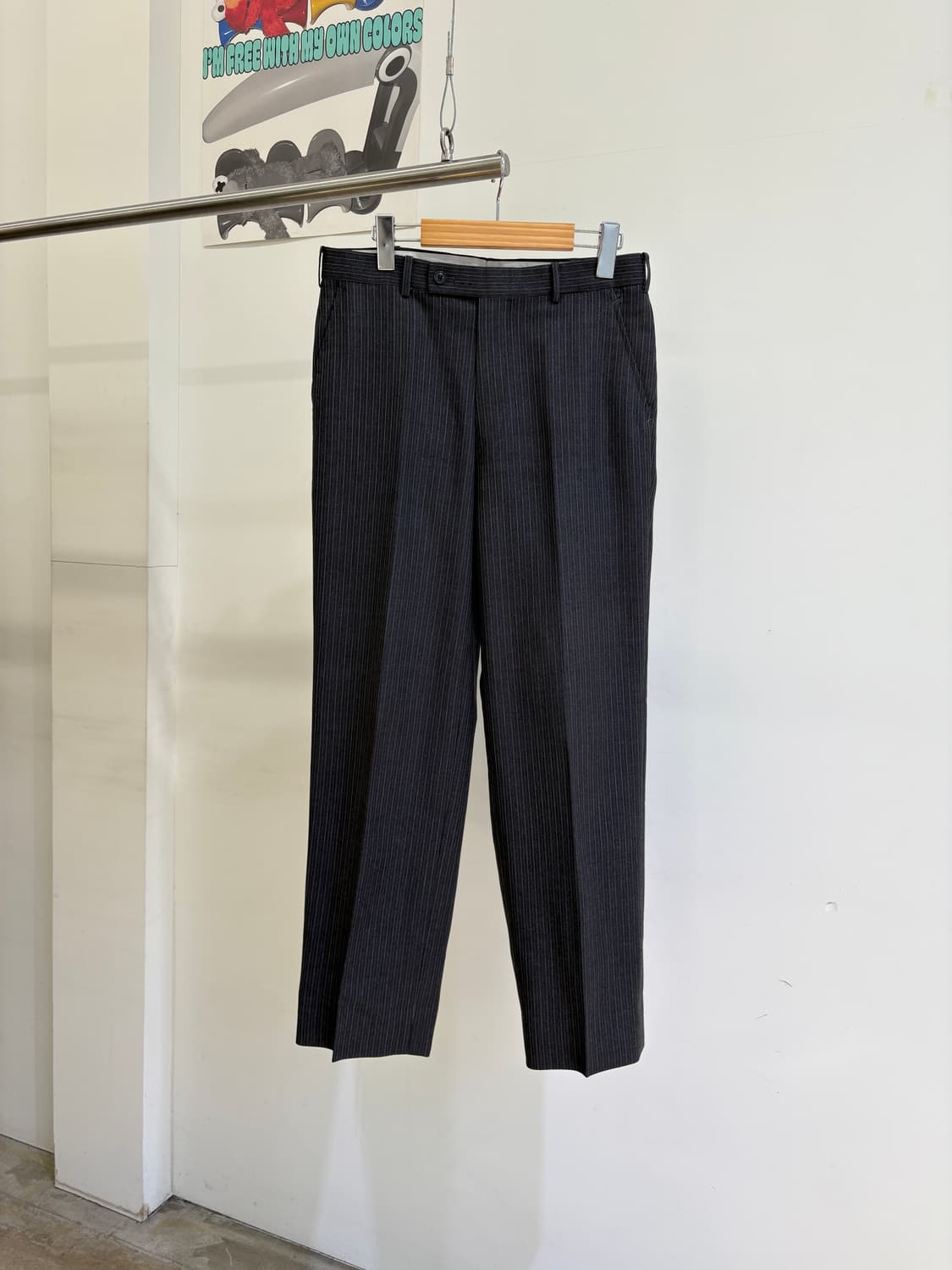 VINTAGE 스트라이프 슬랙스 상품이미지1