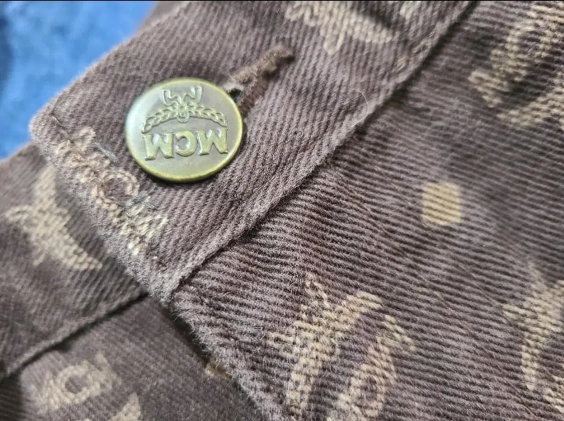 MCM LEGERE 엠씨엠 레게제 로고 면바지 상품이미지6