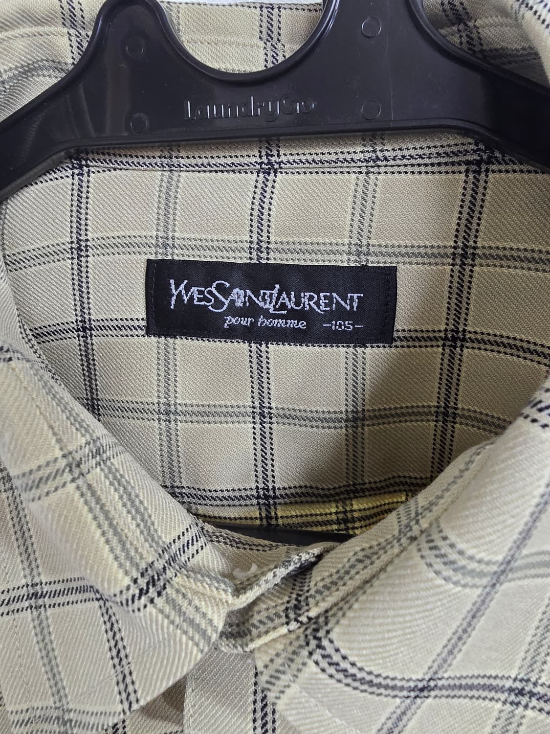 YSL 입생로랑 체크 셔츠 (1961) 상품이미지3