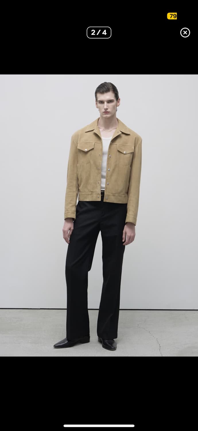 [L] 세비지 스웨이드 자켓  상품이미지1