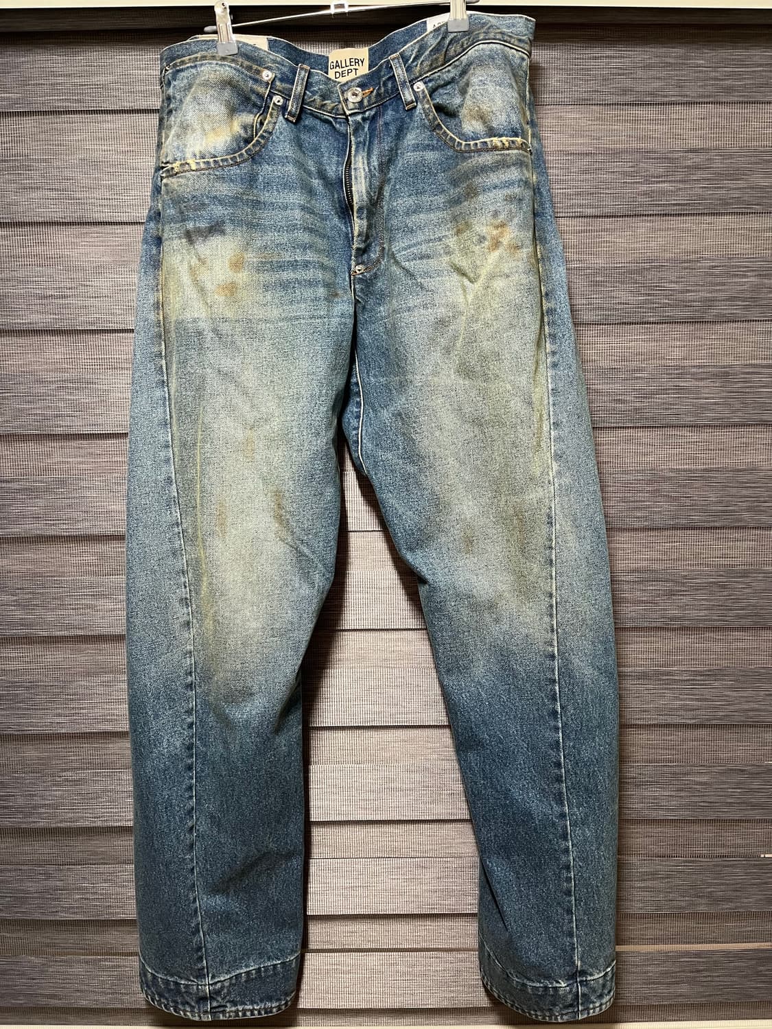 34) 갤러리 디파트먼트 gallery dept zip denim 데님 상품이미지1