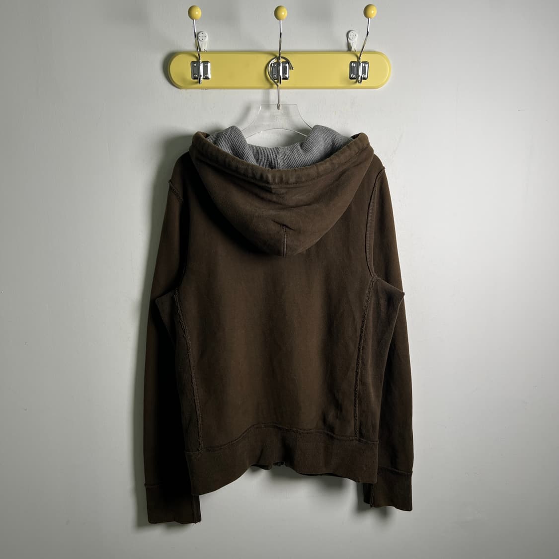 아베크롬비 빈티지 아플리케 로고 후드집업 L 상품이미지2