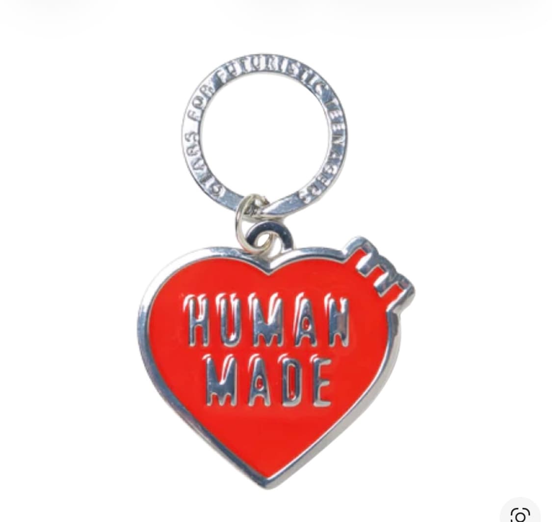 휴먼 메이드 x 베르디 걸스 돈 크라이 키링 레드 상품이미지2