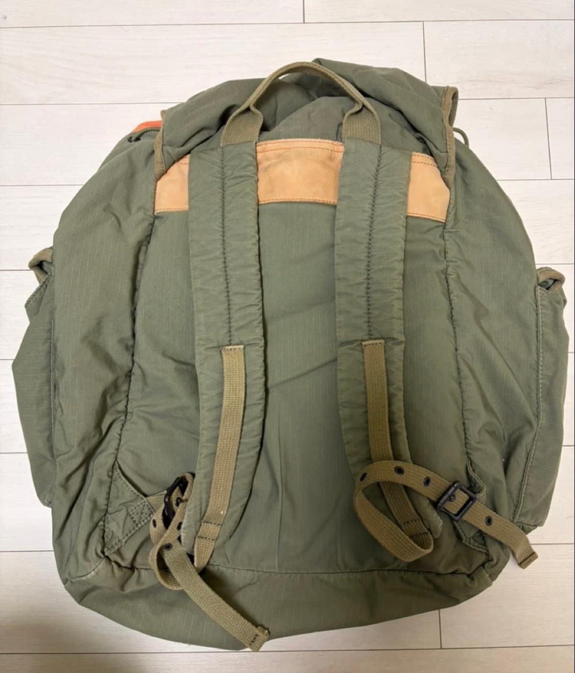 [폴로 랄프로렌/빈티지] 데님 서플라이 카키 럭색 상품이미지4