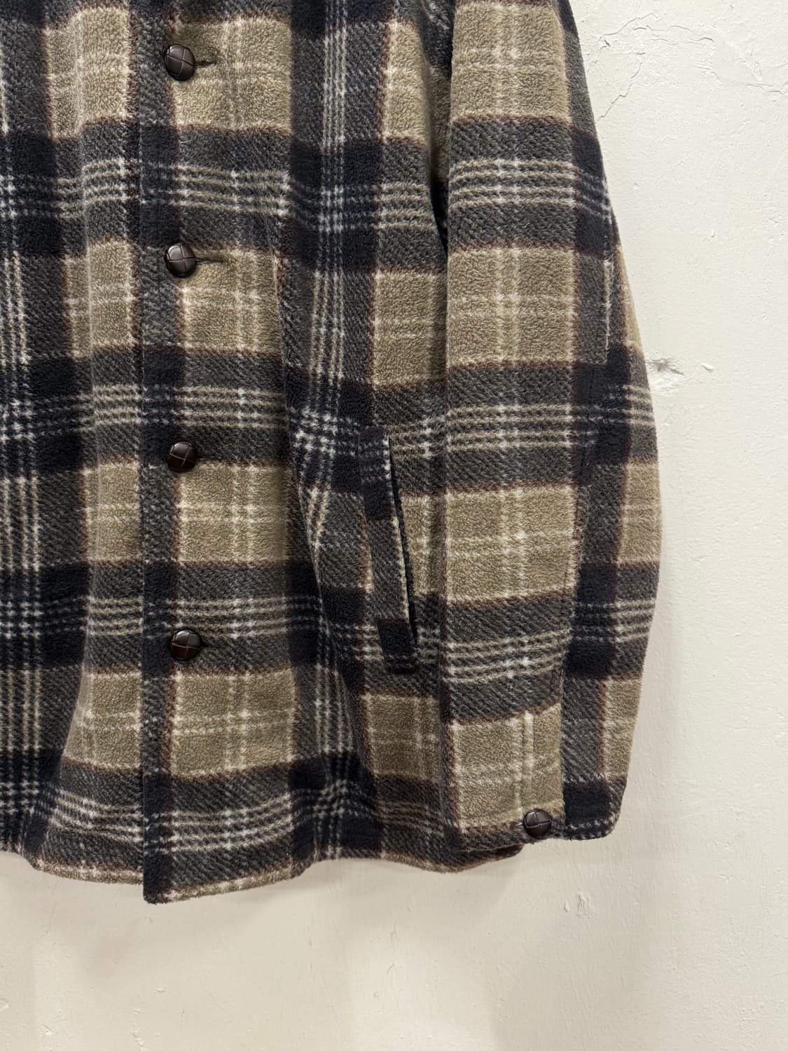 L) Old UNIQLO Plaid Quilted Lined Jacket 상품이미지3