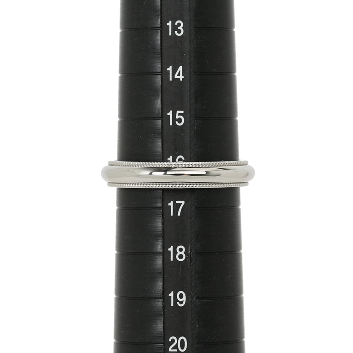 티파니 투게더 밀그레인 밴드링 4MM 플래티늄 반지 16호 상품이미지7