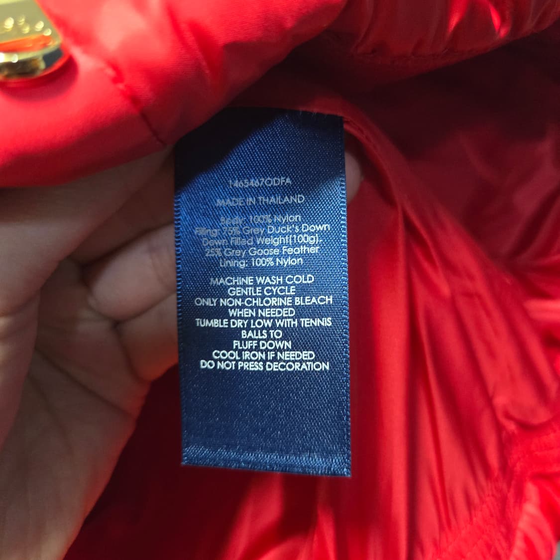 폴로랄프로렌 여성 스포츠 구스 패딩 조끼  상품이미지8