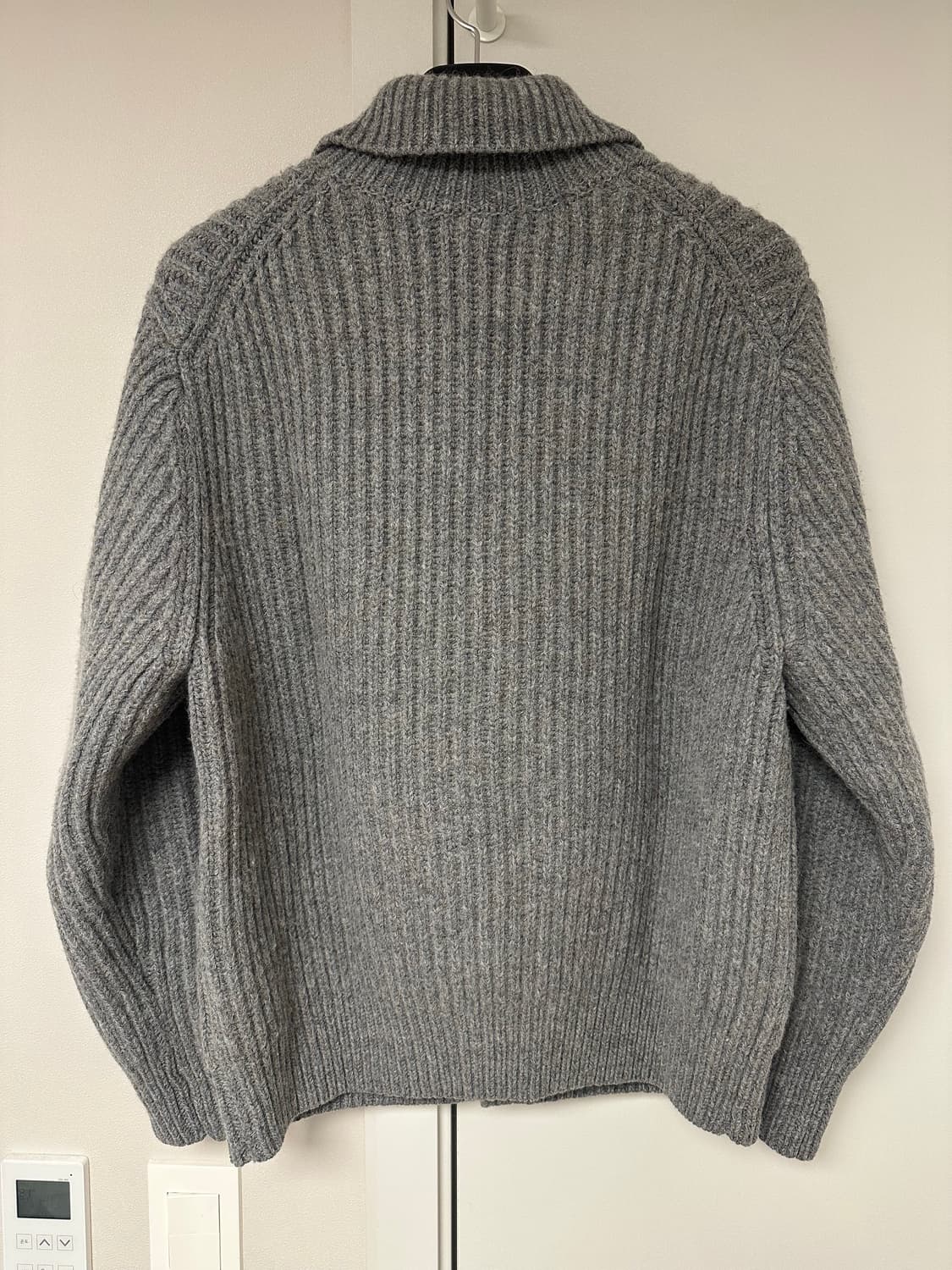 리브드 알파카 블렌드 가디건 상품이미지3